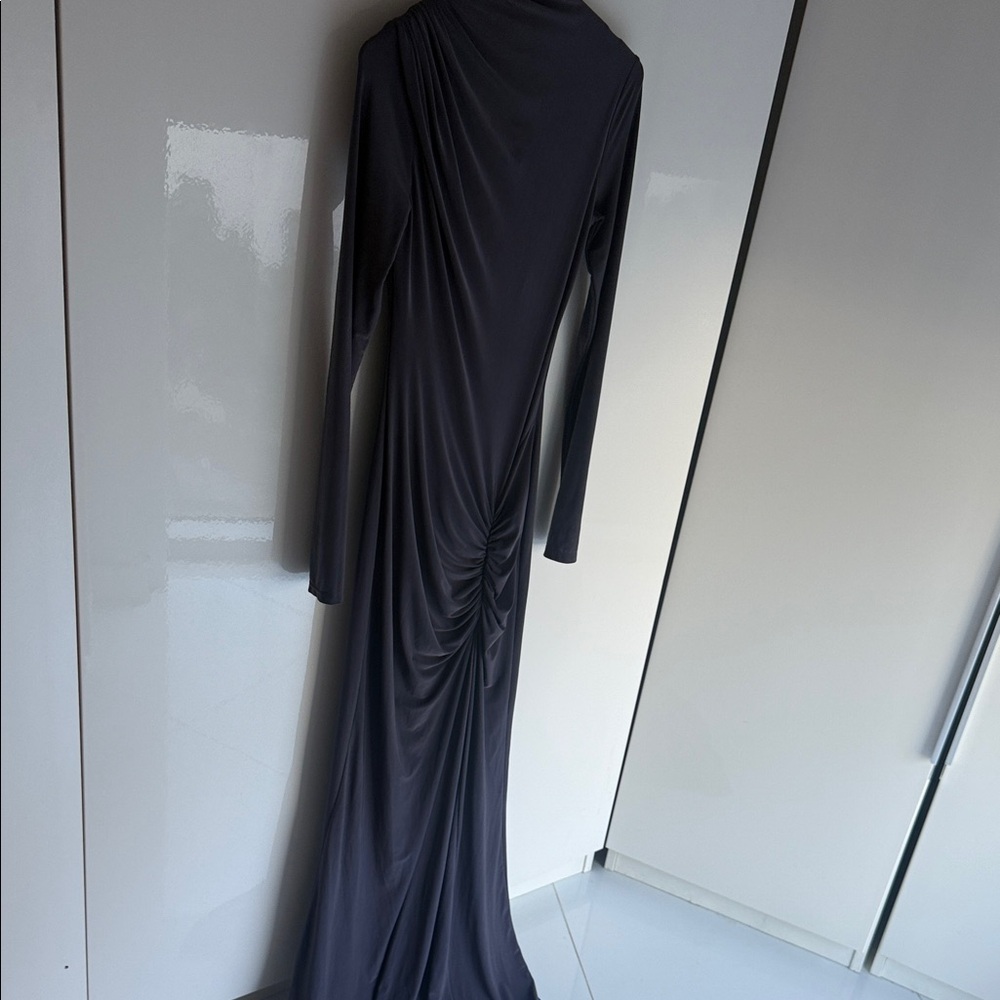 ASOS Charcoal Long Sleeve Dress